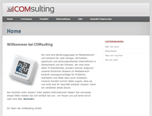 Tablet Screenshot of comsulting.de