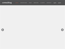 Tablet Screenshot of comsulting.cl